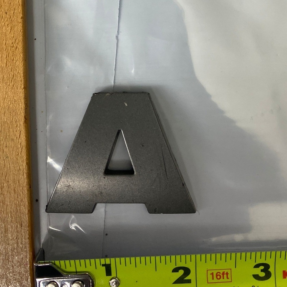 Black‎ A Letter Emblem Badge OEM